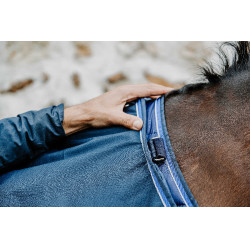 Capa Equithème Classic 1200D Azul-marinho