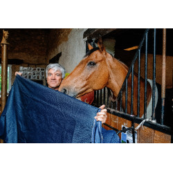 Capa Equithème Classic 1200D Azul-marinho