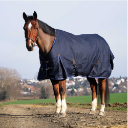 Capa Equithème Classic 1200D Azul-marinho