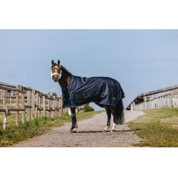 Cobertura Equithème Classic 1200D Pescoço Alto Marinho Azul-marinho Cobertura Equithème Classic 1200D Pescoço Alto Marinho Azul-marinho