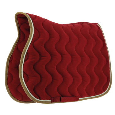 Almofada de sela Equithème Polyfun Bordéus / toupeira Bord&amp;ocirc;