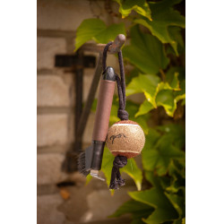 Limpador de casco Pénélope Balle Castanho