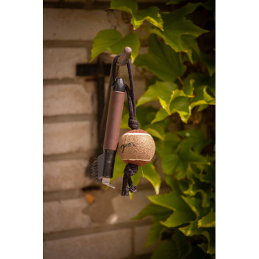 Limpador de casco Pénélope Balle Castanho