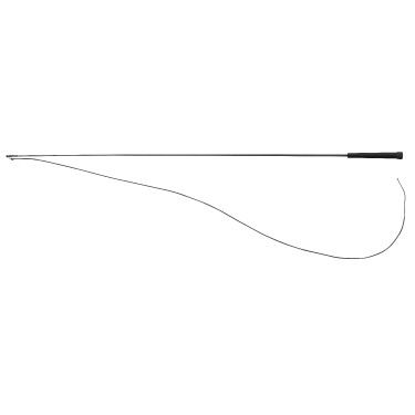 Chicote de adestramento Whip & Go com cabo de plástico Cinzento