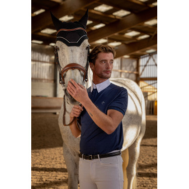 Polo Equithème Wellington Azul-marinho