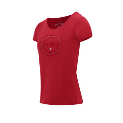 T-shirt Equithème Anna Cereja Vermelho