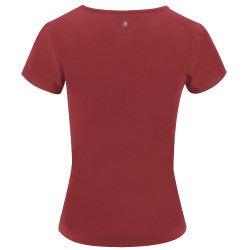 T-shirt Equithème Anna Cereja Vermelho