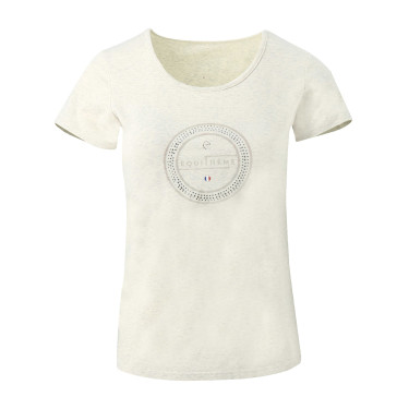 T-shirt Equithème Anna Creme Bege T-shirt Equithème Anna Creme Bege