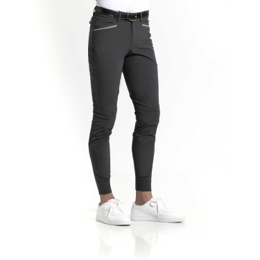 Calça Equitheme Georg masculino Antracite Cinzento