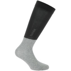 Meias Equithème Compet 2 pares Preto / cinza claro