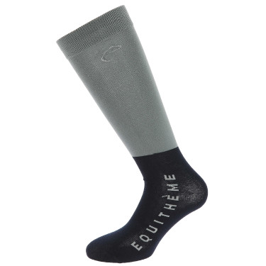 Meias Equithème Compet 2 pares Cinza / azul-marinho Cinzento