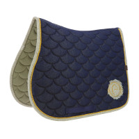 Almofada de sela Equithème Denim Azul-marinho