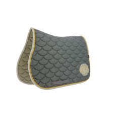 Almofada de sela Equithème Denim Cinzento Almofada de sela Equithème Denim Cinzento