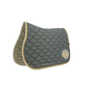 Almofada de sela Equithème Denim Cinzento Almofada de sela Equithème Denim Cinzento