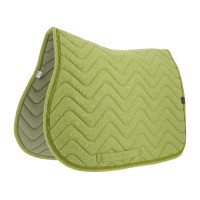 Almofada de sela Equithème Chevron Mostarda Amarelo