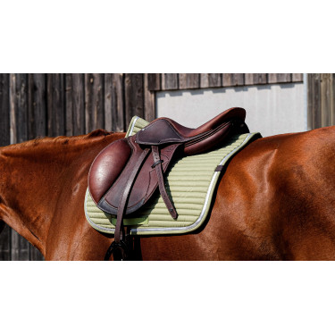 Almofada de sela Equithème Spring Verde claro