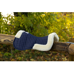 Amortecedor Equithème Teddy Marinho / cru Azul