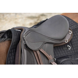 Sela de trilha Norton Club Rexine Evol Castanho