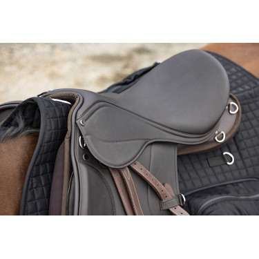 Sela de trilha Norton Club Rexine Evol Castanho