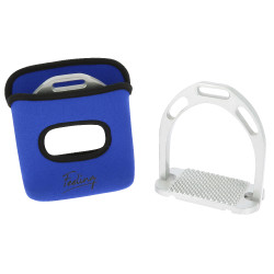 Capas de neoprene Feeling para estribos Azul royal