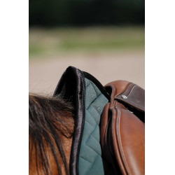 Almofada de sela Equithème Impulsion Verde