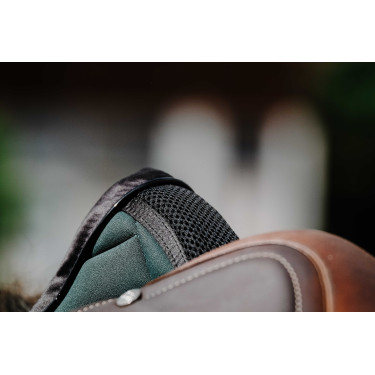 Almofada de sela Equithème Impulsion Verde