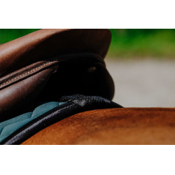 Almofada de sela Equithème Impulsion Verde