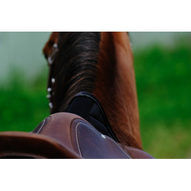 Almofada de sela Equithème Impulsion Preto
