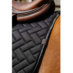 Almofada de sela Equithème Impulsion Preto