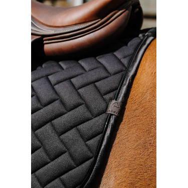 Almofada de sela Equithème Impulsion Preto