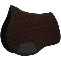 Almofada de sela Equithème Impulsion Castanho