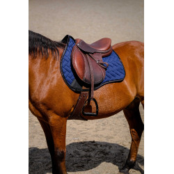 Almofada de sela Equithème Impulsion Marinho Azul-marinho