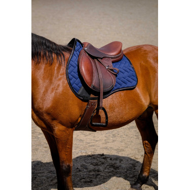 Almofada de sela Equithème Impulsion Marinho Azul-marinho