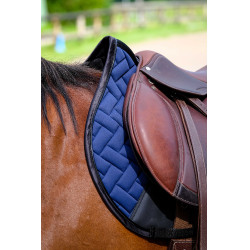 Almofada de sela Equithème Impulsion Marinho Azul-marinho
