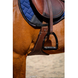 Almofada de sela Equithème Impulsion Marinho Azul-marinho