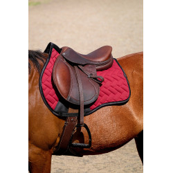 Almofada de sela Equithème Impulsion Bordéus Bord&amp;amp;amp;amp;amp;ocirc;