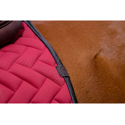 Almofada de sela Equithème Impulsion Bordéus Bord&amp;amp;amp;amp;amp;ocirc;