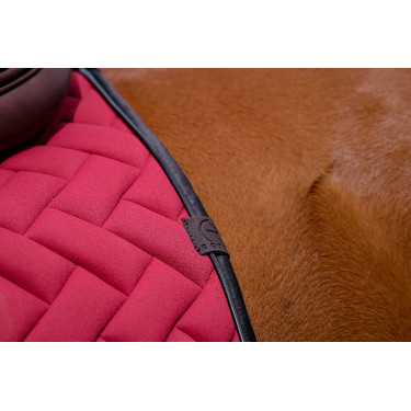 Almofada de sela Equithème Impulsion Bordéus Bord&amp;amp;amp;amp;amp;ocirc;