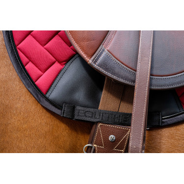 Almofada de sela Equithème Impulsion Bordéus Bord&amp;amp;amp;amp;amp;ocirc;