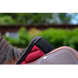 Almofada de sela Equithème Impulsion Bordéus Bord&amp;amp;amp;amp;amp;ocirc;