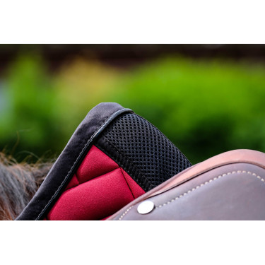 Almofada de sela Equithème Impulsion Bordéus Bord&amp;amp;amp;amp;amp;ocirc;
