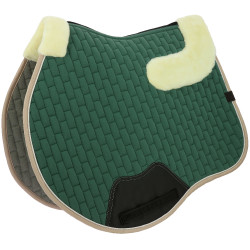 Almofada de sela Equithème Dinard Verde