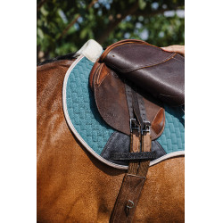 Almofada de sela Equithème Dinard Verde