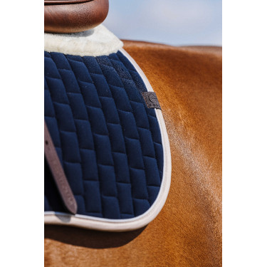 Almofada de sela Equithème Dinard Marinho Azul-marinho