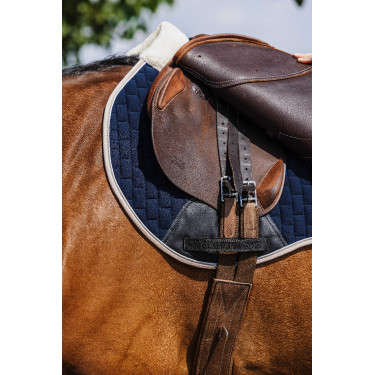 Almofada de sela Equithème Dinard Marinho Azul-marinho