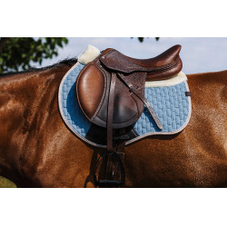 Almofada de sela Equithème Dinard Azul céu