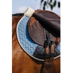 Almofada de sela Equithème Dinard Azul céu