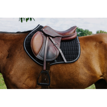 Almofada de sela Equithème Eclat Preto Almofada de sela Equithème Eclat Preto
