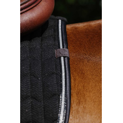 Almofada de sela Equithème Eclat Preto Almofada de sela Equithème Eclat Preto