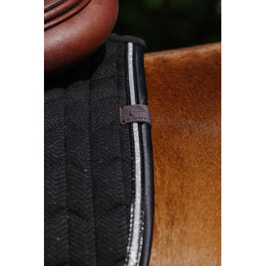 Almofada de sela Equithème Eclat Preto Almofada de sela Equithème Eclat Preto